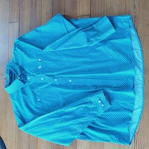 Western Wrangler George Strait Collection Button Up. XXL regular